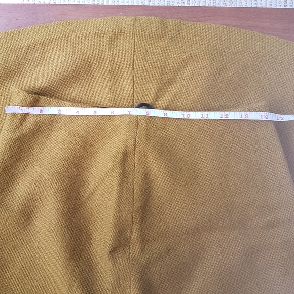 Vintage Made In Wales Wool Maxi Skirt • SZ 16 - Picture 10 of 12